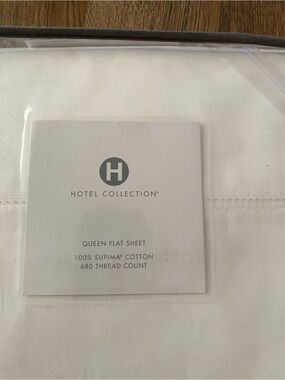 Hotel Collection
680 Thread Count 100% Supima Cotton Flat Sheet, Queen